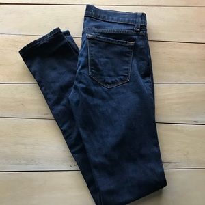 J Brand Starless Dark Wash Skinny Jeans